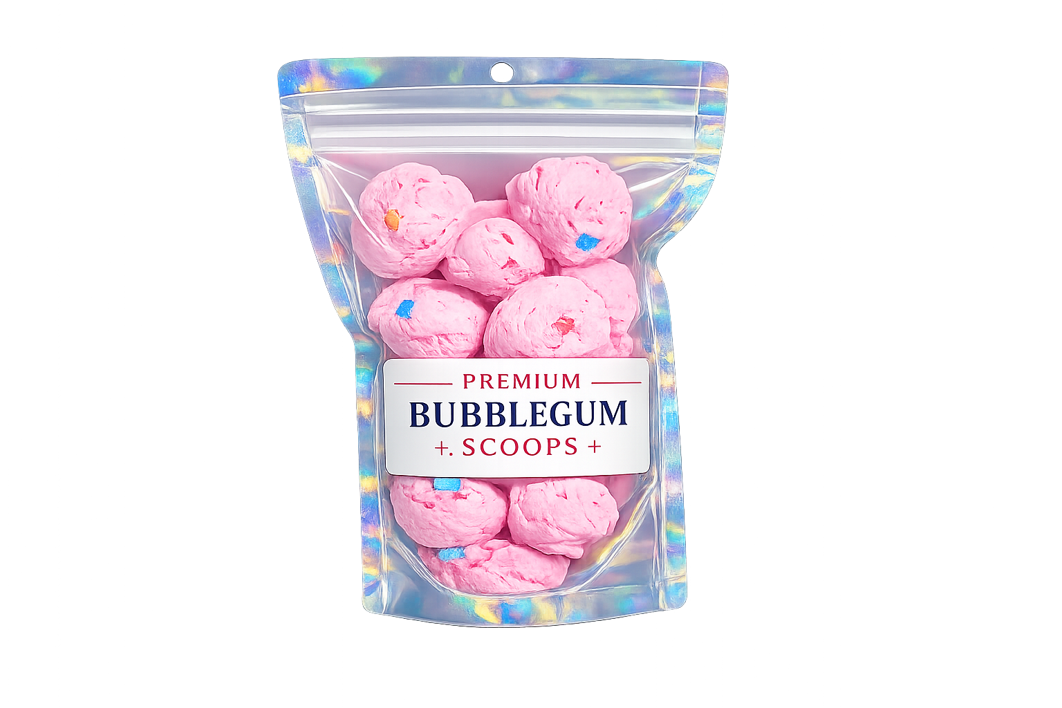 Premium Freeze Dried Bubble Gum Scoops